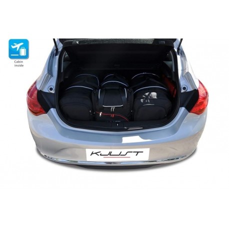 Kit de mala sob medida para Opel Astra J 3 ou 5 portas (2009 - 2015)