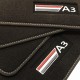 Tapetes Velour com logotipo para Audi S3 8y Sedan e Sportback (2020-atualidade)