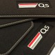 Tapetes Velour com logotipo para Audi Q5 Sportback (2021-atualidade)