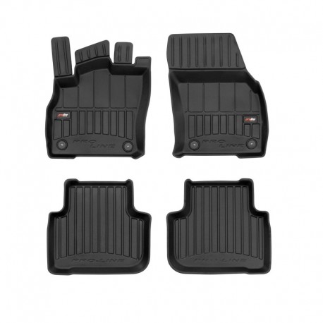 Tapetes 3D de borracha Premium tipo balde para Audi Q3 Sportback suv (2019 - )