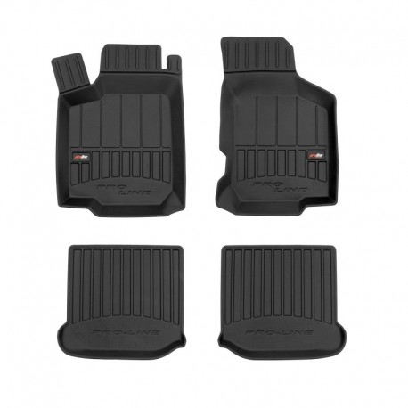 Tapetes 3D feitos em borracha Premium para Skoda Octavia I (1996 - 2010)