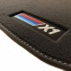 Esteiras Do Assoalho Do Carro Velour Logo Para BMW X1 U11 (2022-atualidade)