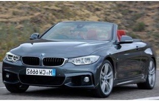 Tapetes 3D feitos em borracha Premium para BMW 4 Séries F33 cabrio (2013 - 2020)