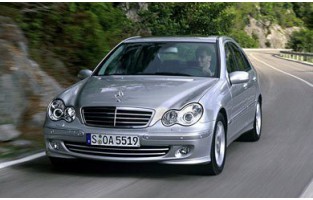 Tapetes Mercedes Classe C W203 limousine (2000 - 2007) à medida logo