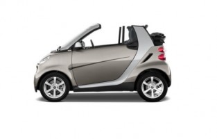 Tapetes cinzentos Smart Fortwo A451 cabriolet (2007 - 2014)