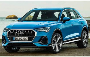 Tapetes tipo balde de borracha Premium para Audi Q3 II suv (2018 - )