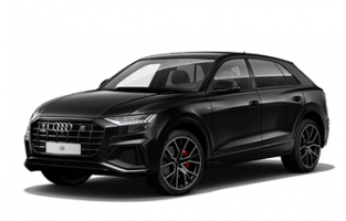 Tapetes Audi Q8 logo Hybrid