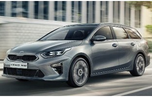 Tapetes Kia Ceed Tourer (2018 - atualidade) logo Hybrid