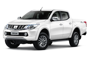 Tapetes 3D feitos em borracha Premium para Mitsubishi L200 VI pickup (2019 - )