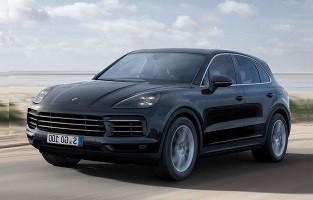 Tapetes 3D feitos em borracha Premium para Porsche Cayenne III (2019 - )