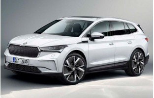 Tapetes 3D de borracha Premium tipo balde para Skoda Enyaq iV crossover (2020 - )