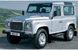 Tapetes Land Rover Defender 90, 2 e 5 lugares (1983-2019) logo Hybrid