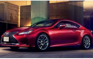 Tapetes 3D feitos em borracha Premium para Lexus RC (2014 - )